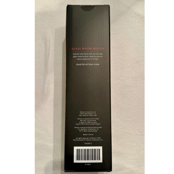 Peloton | 16 oz Glass Water Bottle | Brand New - Picture 7 of 8